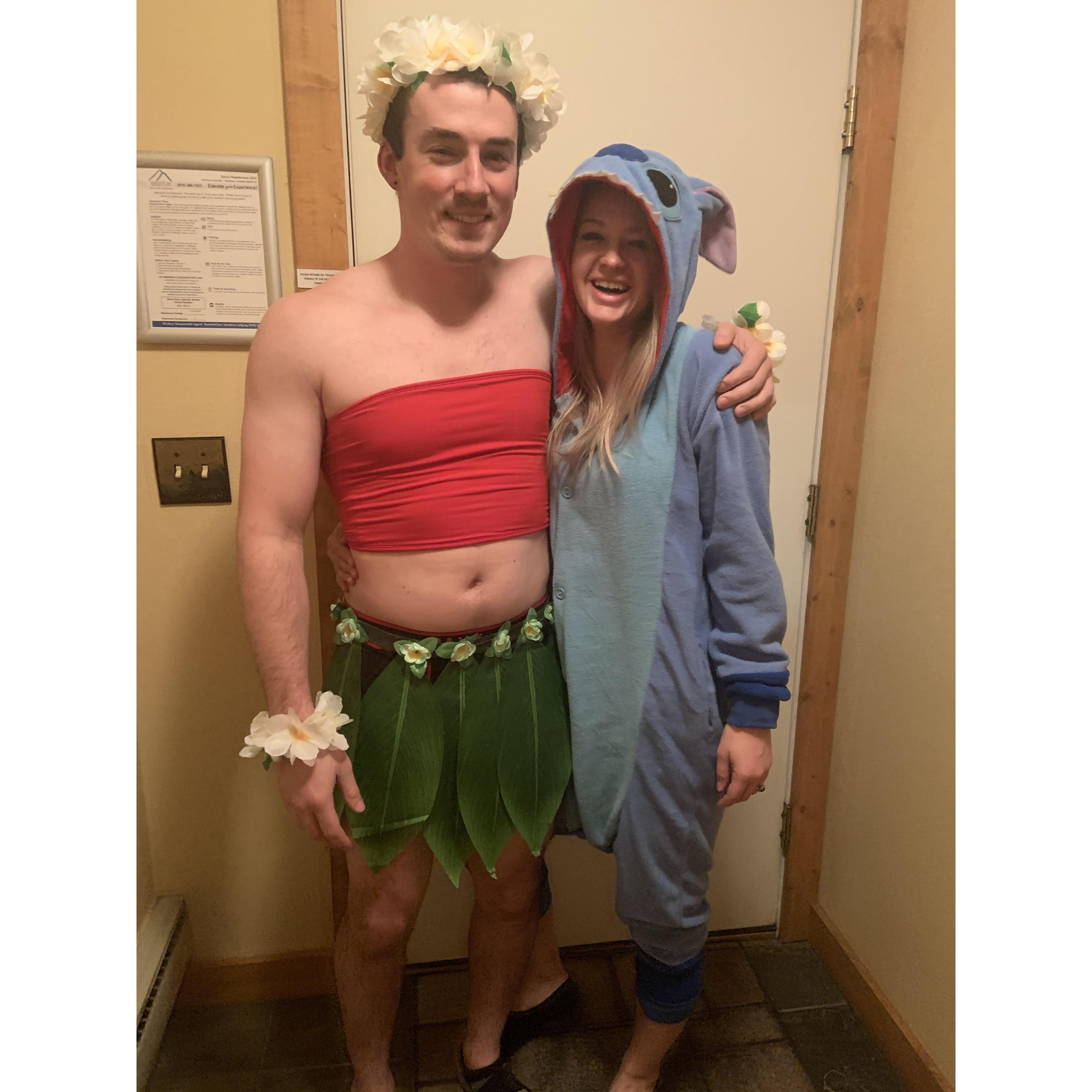 Halloween as Lilo and Stitch (Josh requested Lilo)