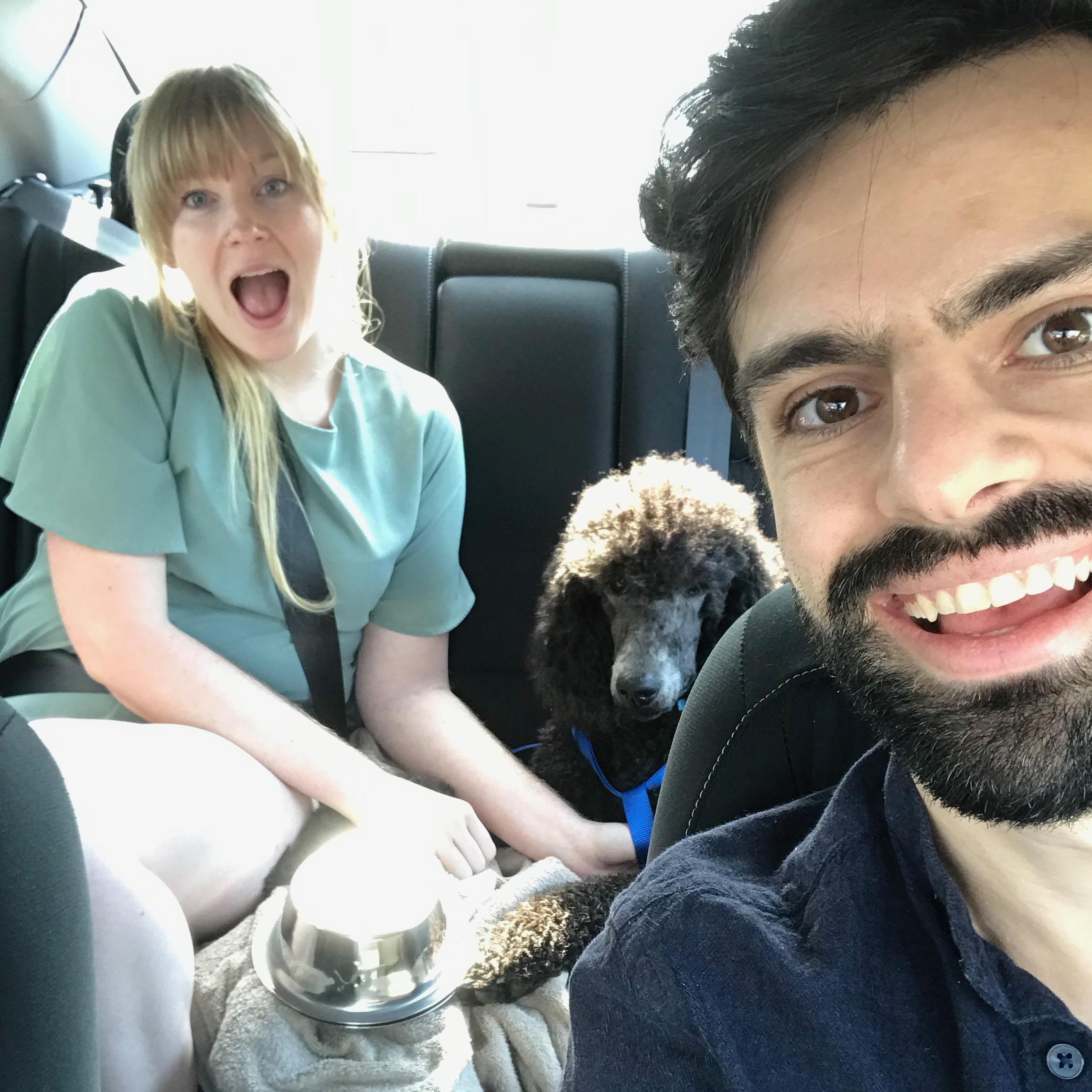 Getting our pup, Marcel! Summer 2019