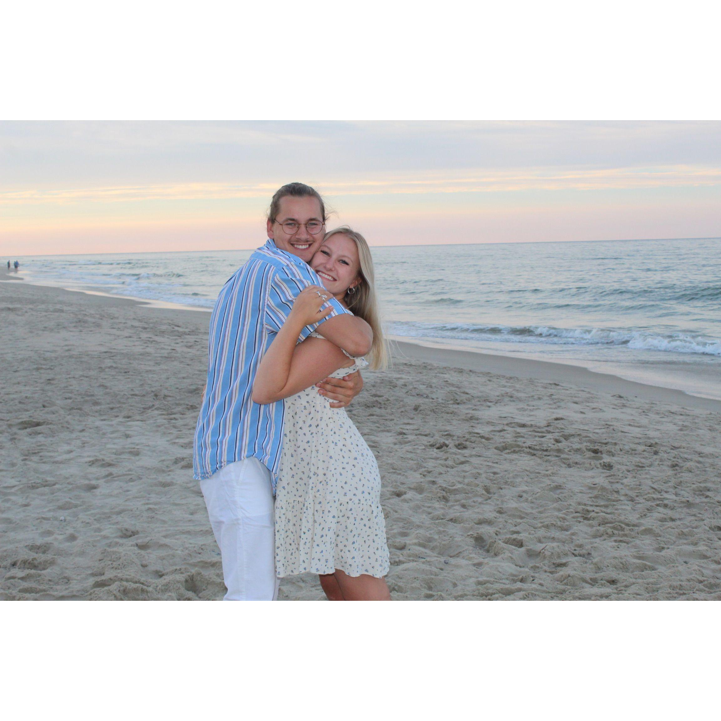 We love going to the beach when we can. This was taken in the Outer Banks.