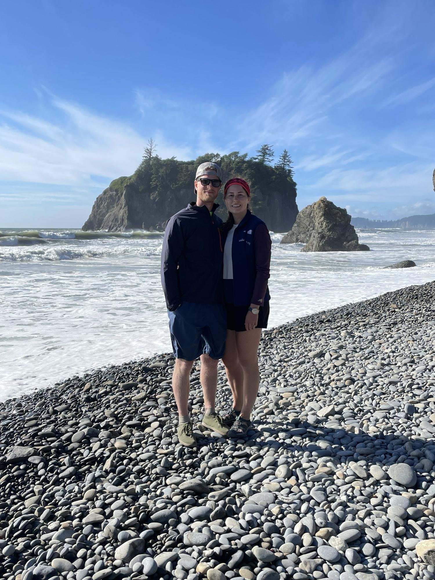...to the West coast beaches in Washington!
