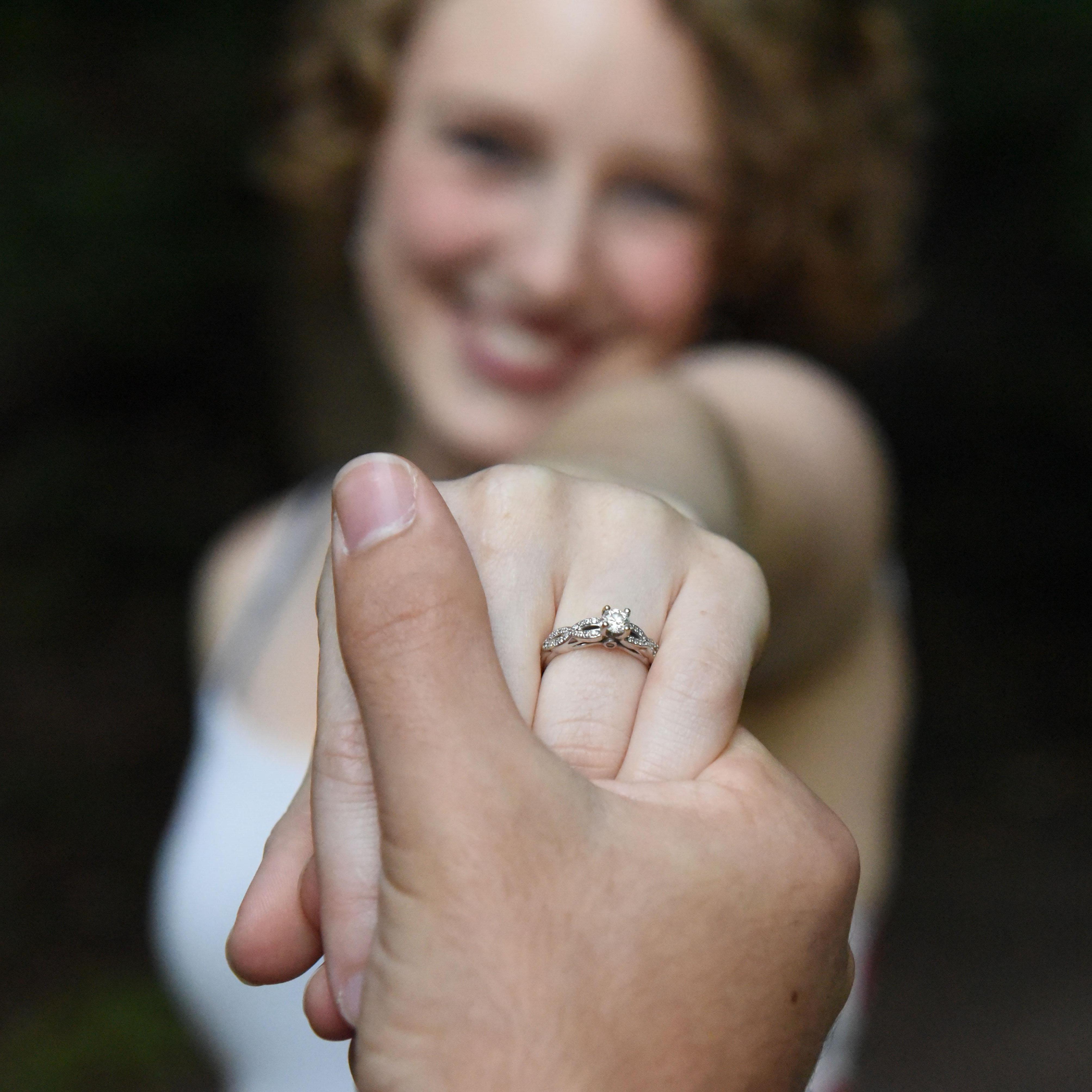 Taking your hand in marriage...