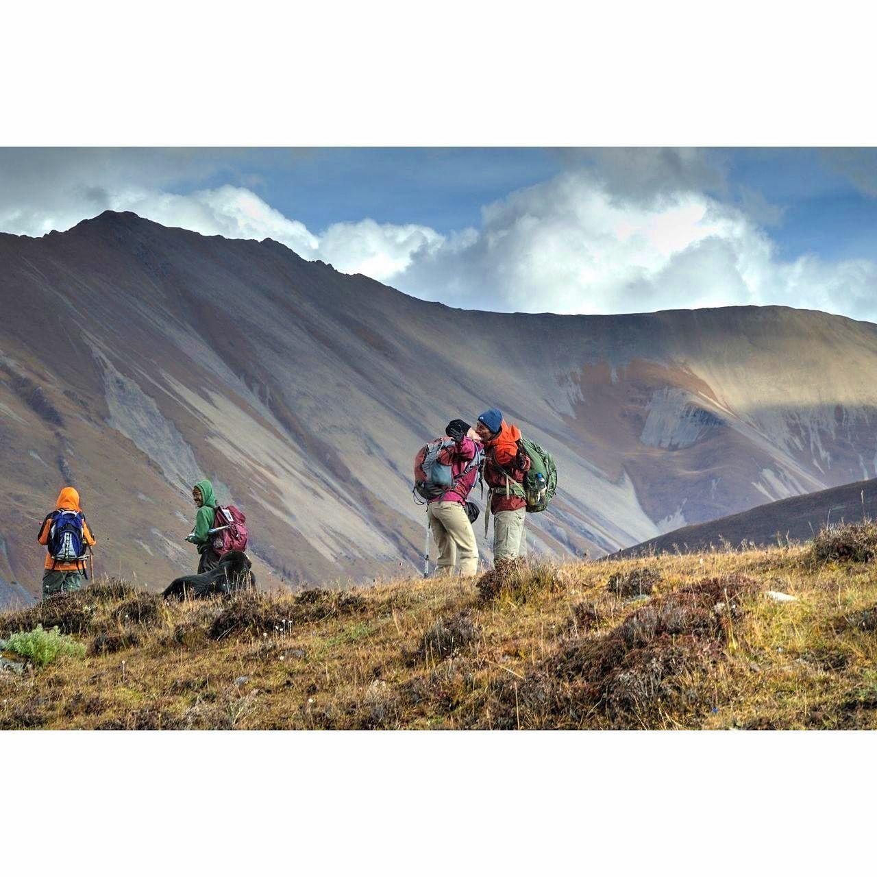 Hiking in Bhutan.  2014