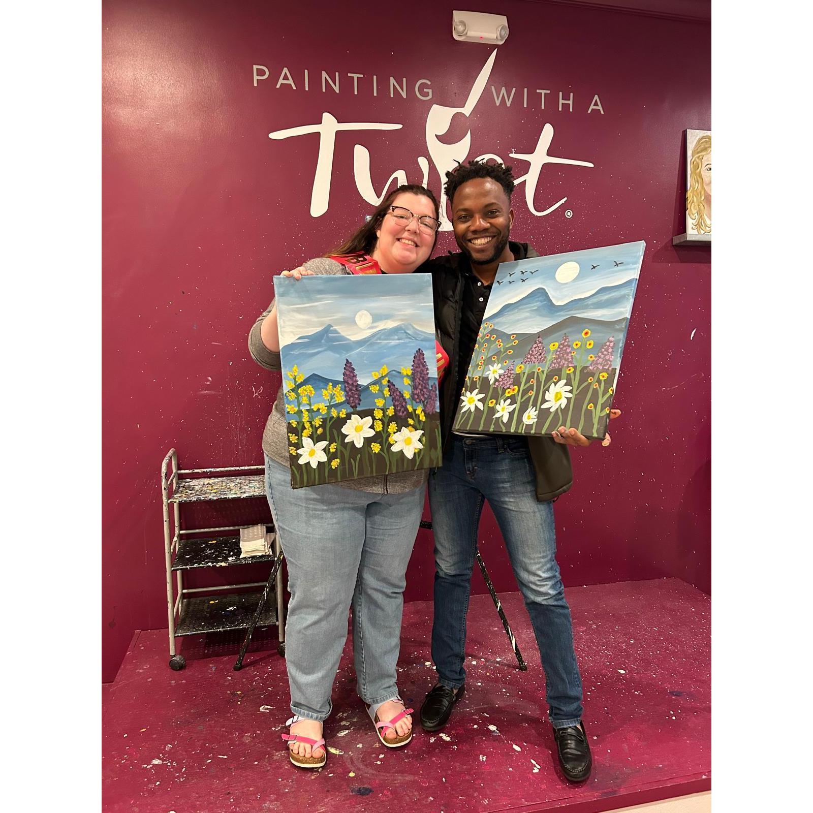 Birthday painting