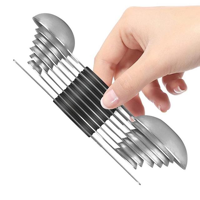Magnetic Measuring Spoons Set Stainless Steel Dual Sided Stackable Teaspoon for Measuring Dry and Liquid Ingredients, Fits in Spice Jars Set of 8 (Black)