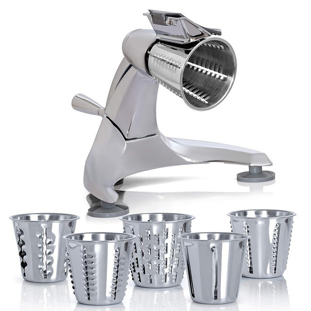 Royal Giant Heavy Duty Vegetable Chopper, Dynamic Food Processor with Stainless-Steel Shredders