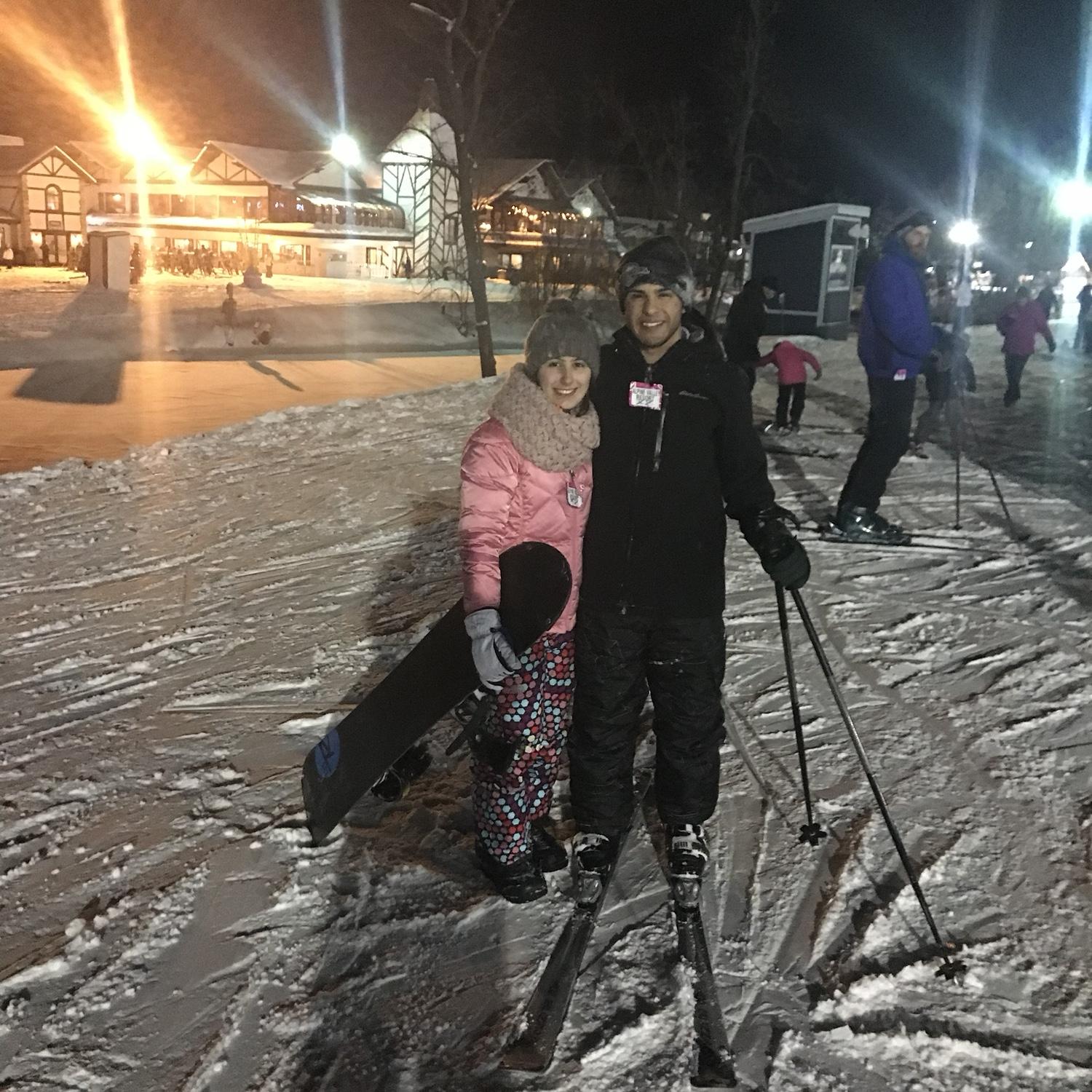 Skiing at Alpine