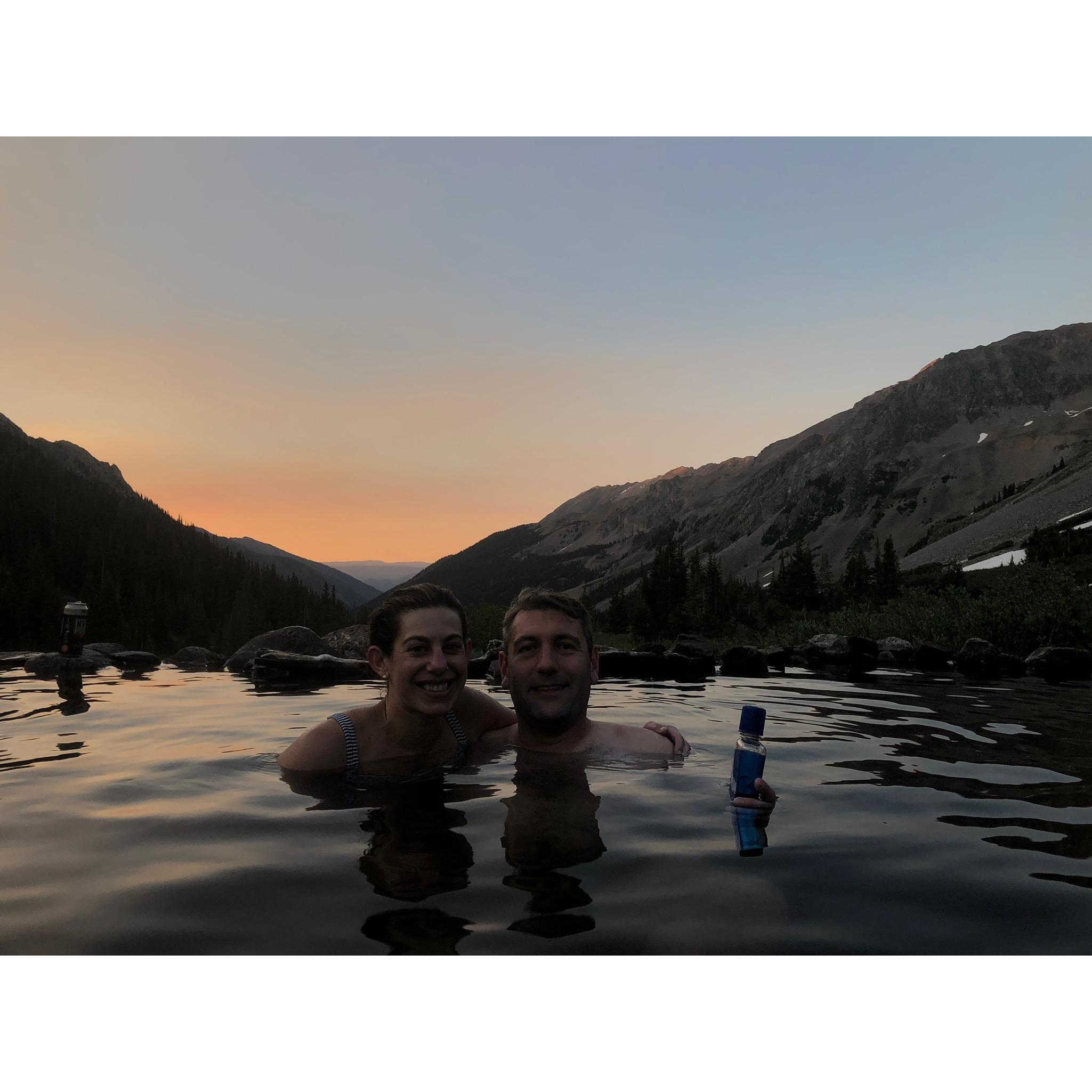Conundrum Hot Springs in Aspen