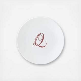 ID Merlot Script Accent Plate