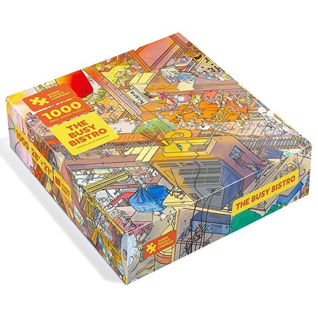 The Busy Bistro • 1000 Piece Jigsaw Puzzle from The Magic Puzzle • Series Two