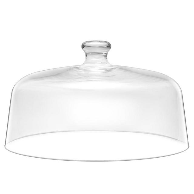 11inch Clear Glass Cake Dome Cover, Suitable for Cake Stand Plates Transparent Cake Cover