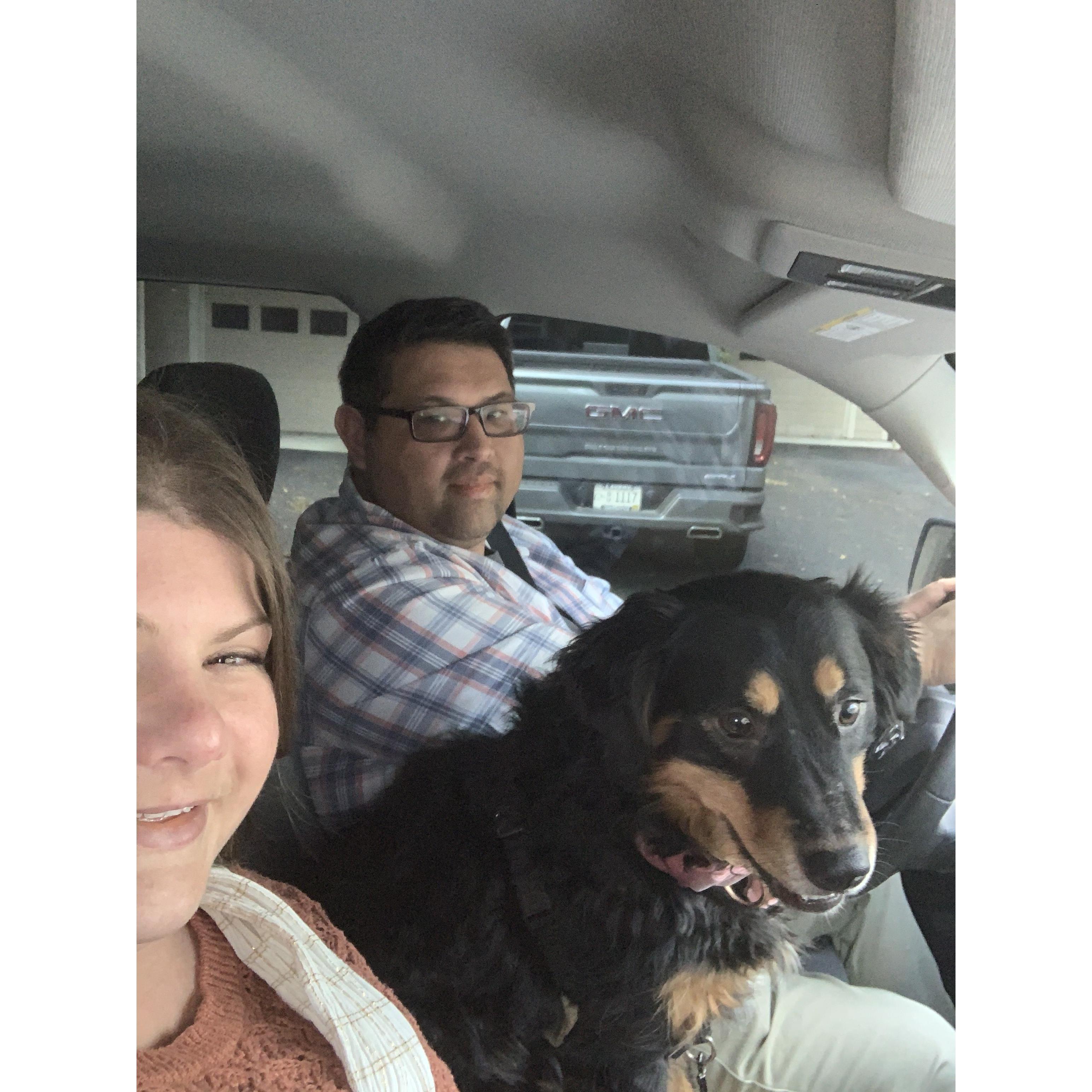 Our family picture moving to Bluffton