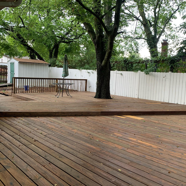 Remove Tree and Upgrade Deck