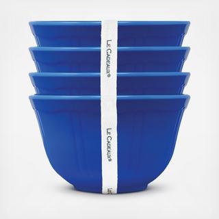 Terra Melamine Dessert Bowl, Set of 4
