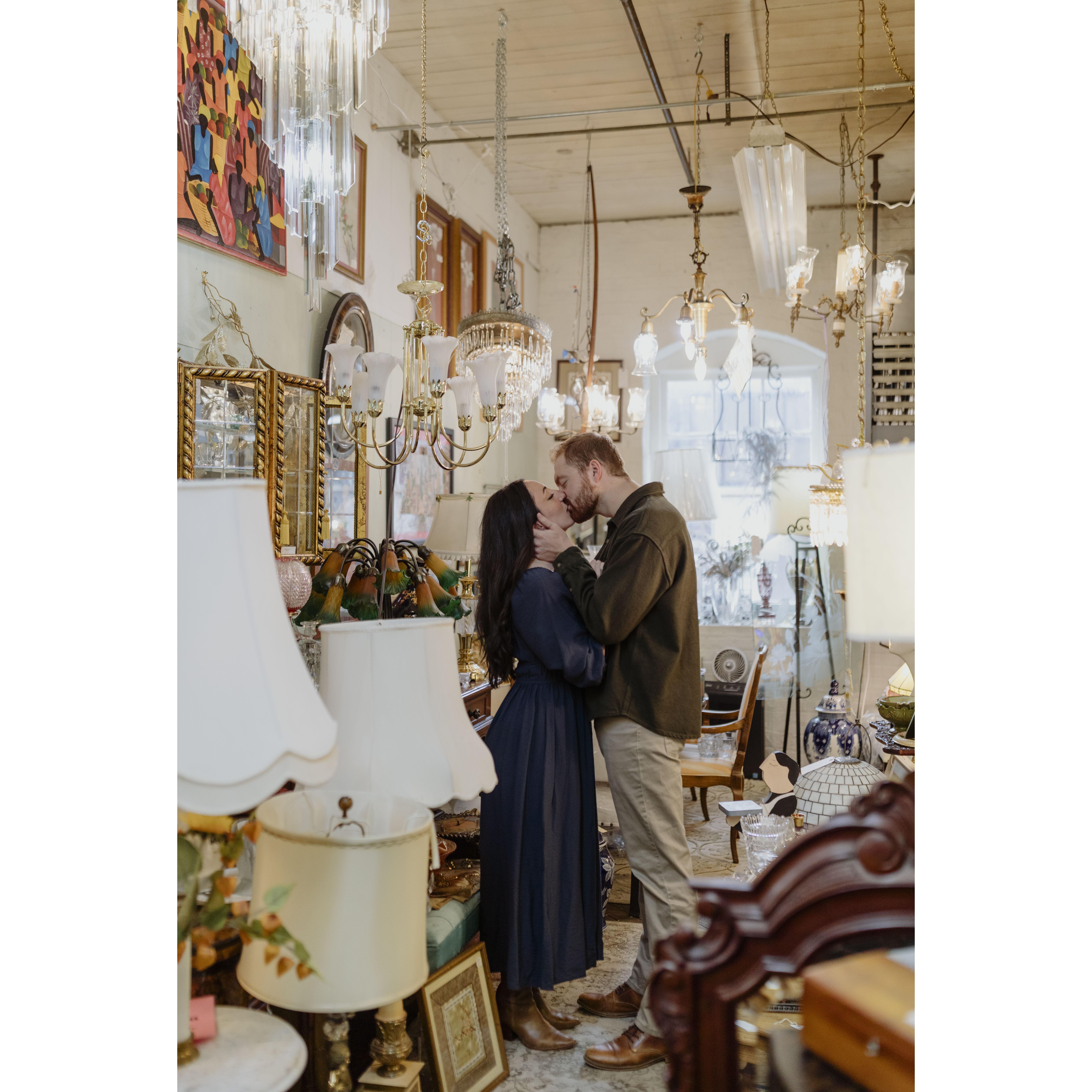Engagement session.