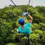 ZIP-LINE CANOPY TOUR + HORSEBACK RIDING/WATERFALL