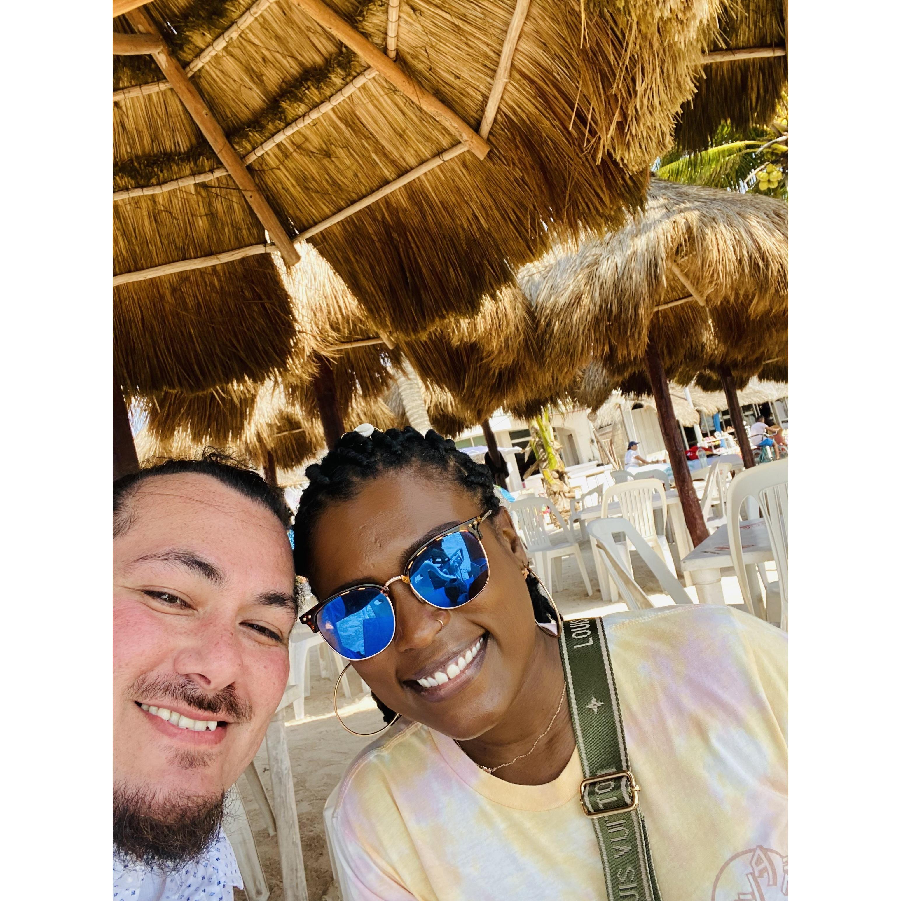 Mexico living paid for it later with sun poisoning. LOL