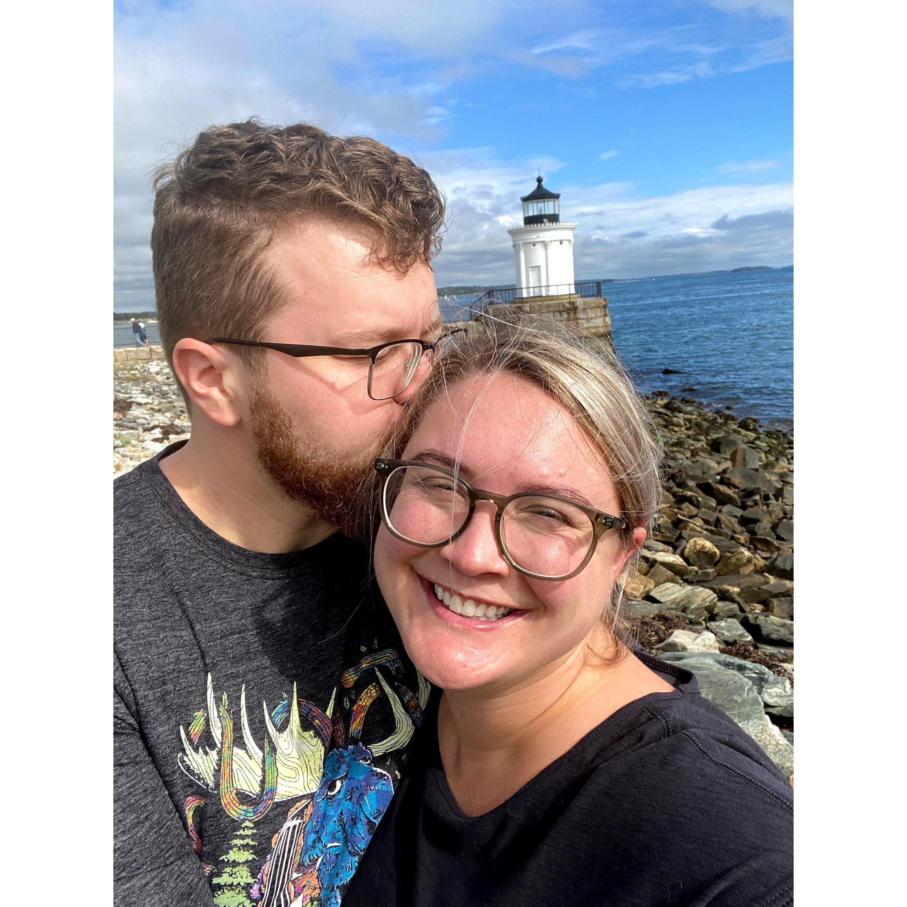 Finding all the lighthouses; Portland, ME