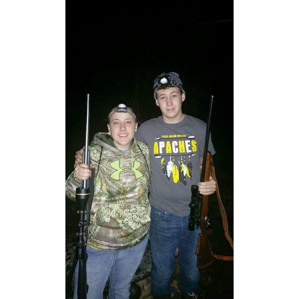 Night hog hunt at the deer lease in Laneview, TX.