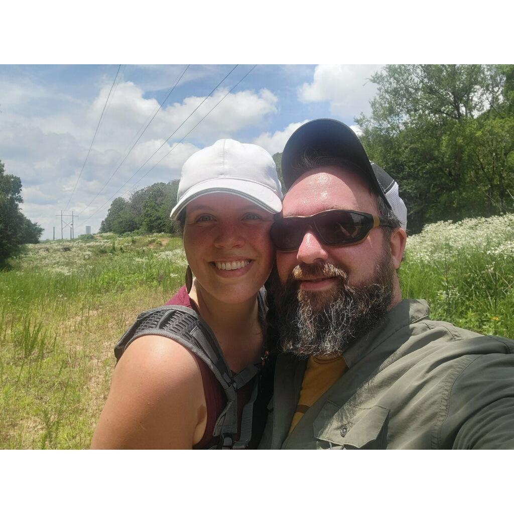 First hike.