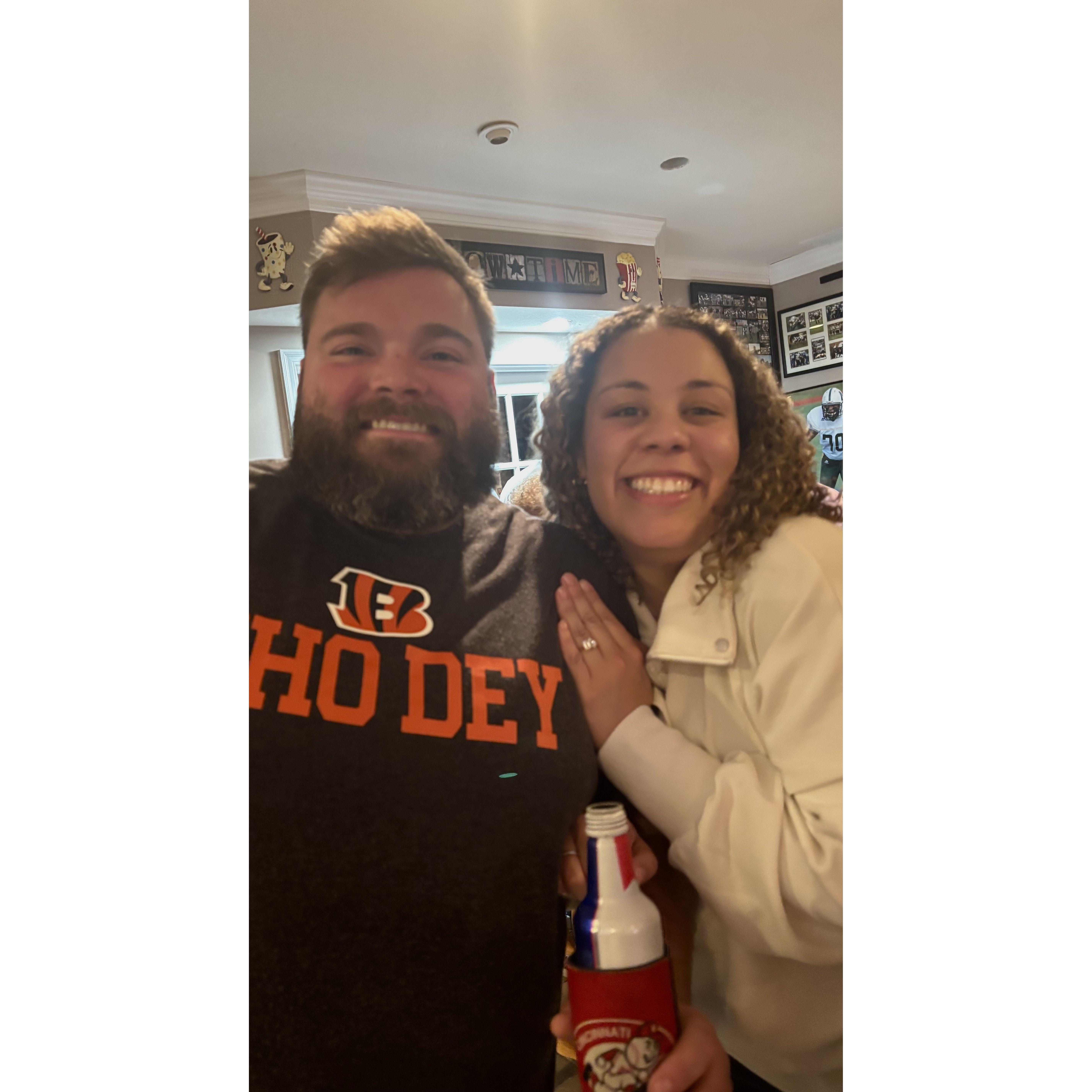 Day we got engaged