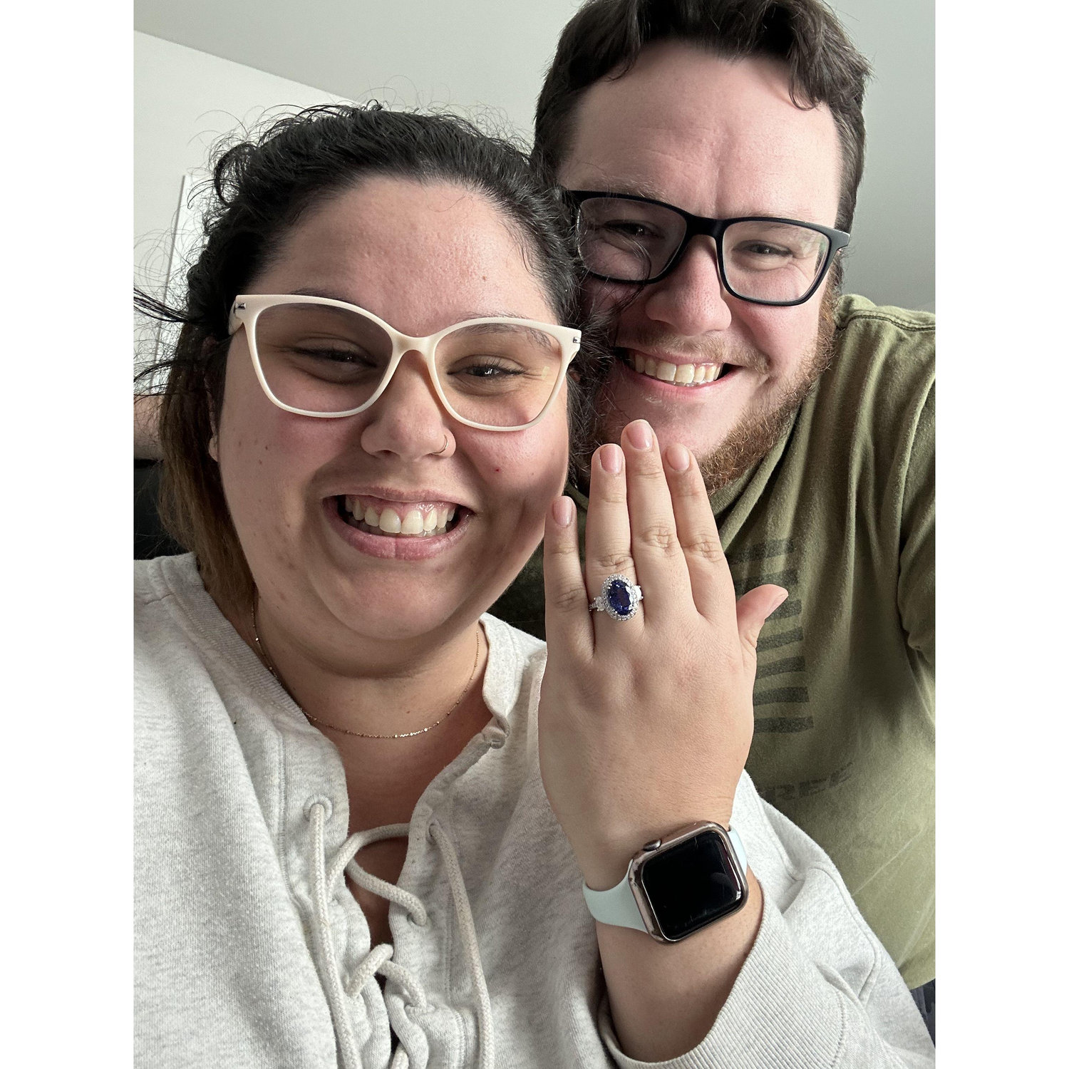 I said YES!