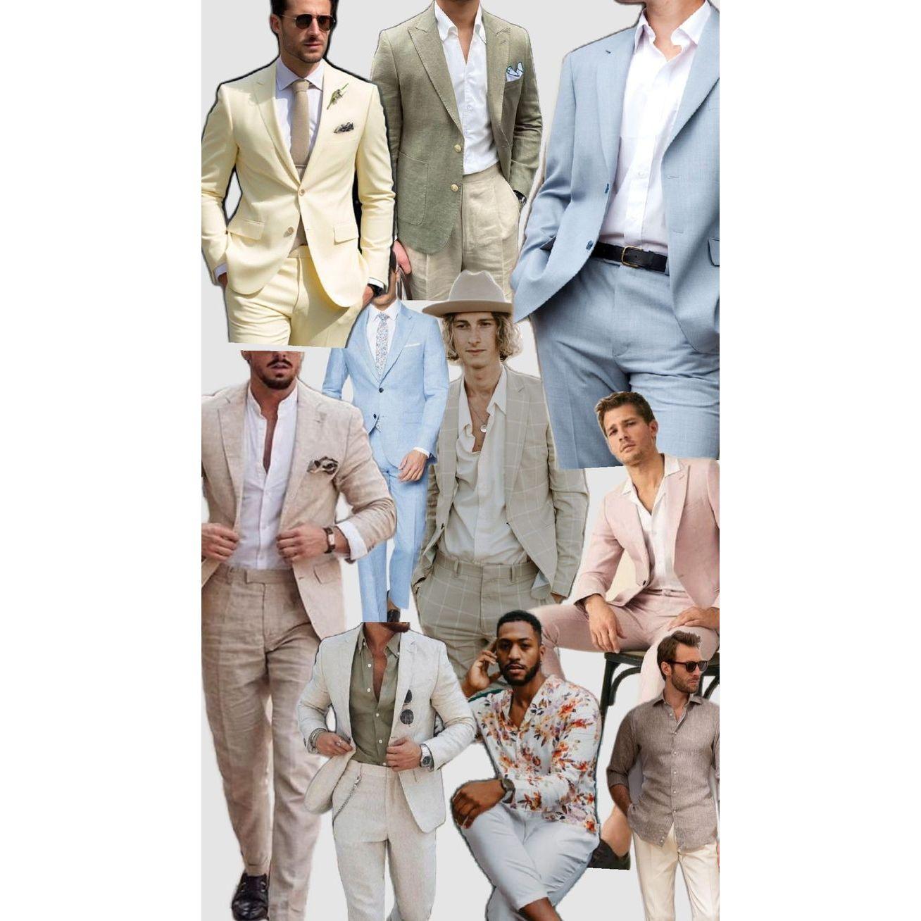 Light Colored Suit Inspiration
