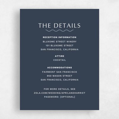 Blue Summer Wedding Enclosure - Monraz