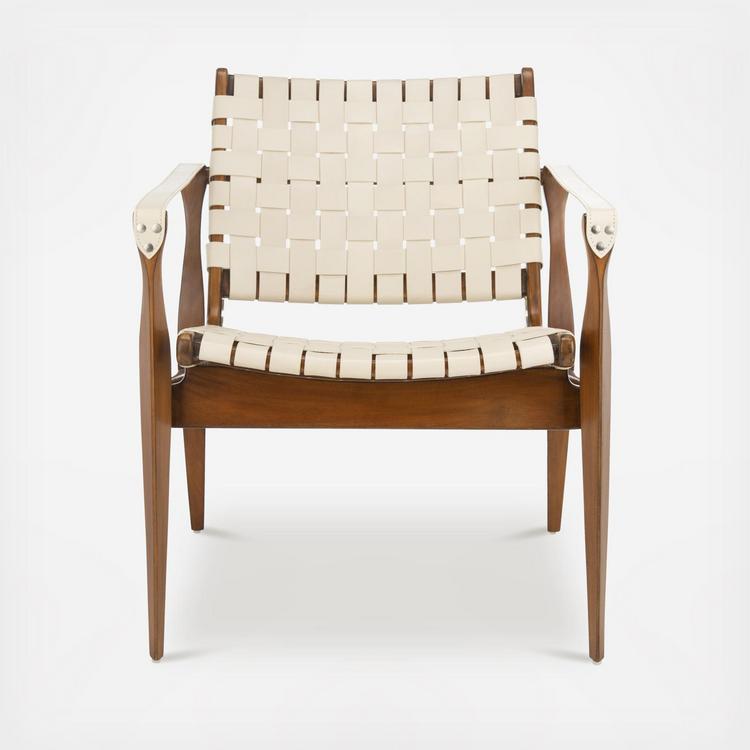 Safavieh Couture Dilan Safari Chair Zola