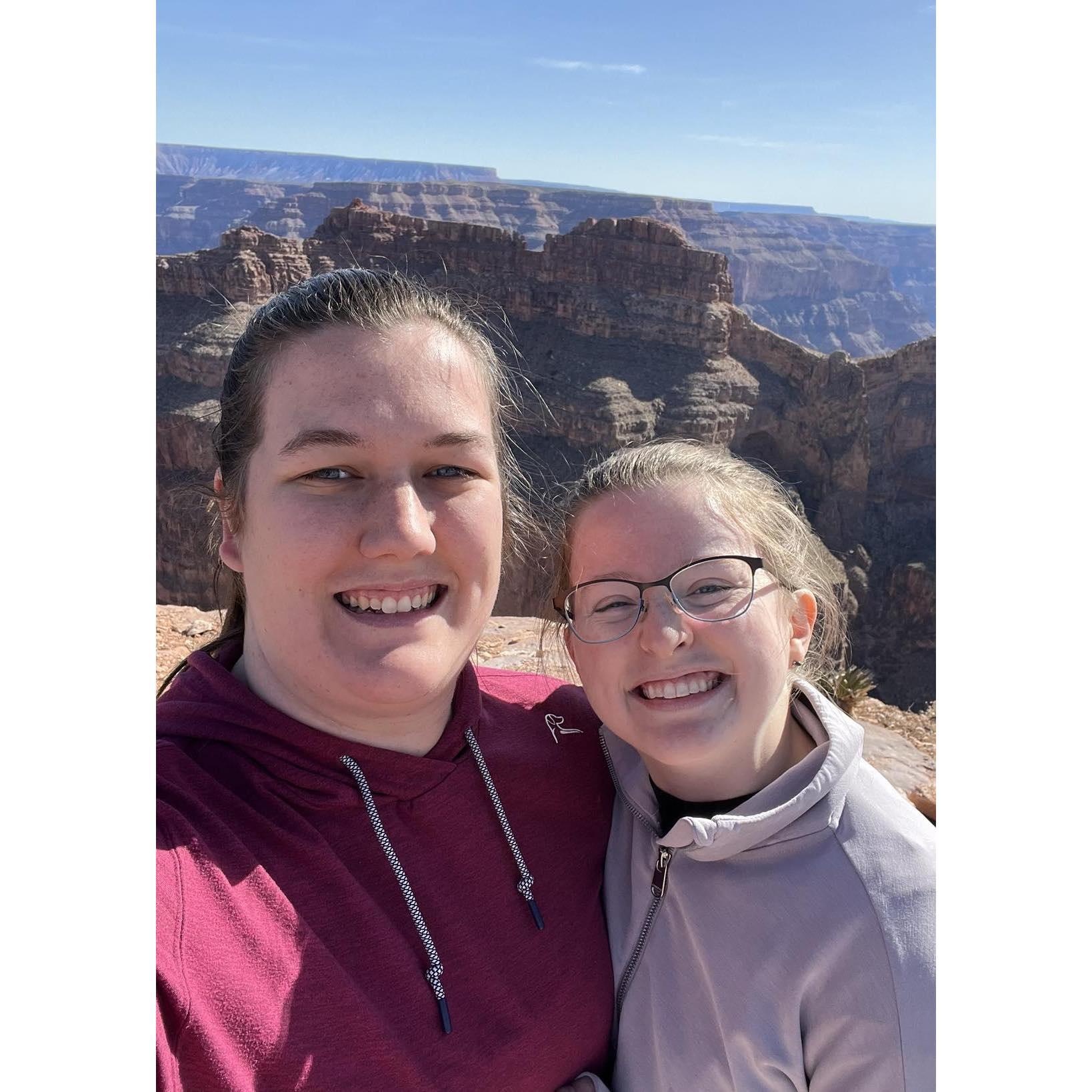 We went to Vegas to see Adele for our five year anniversary in February 2023 and took a day trip to the Grand Canyon.