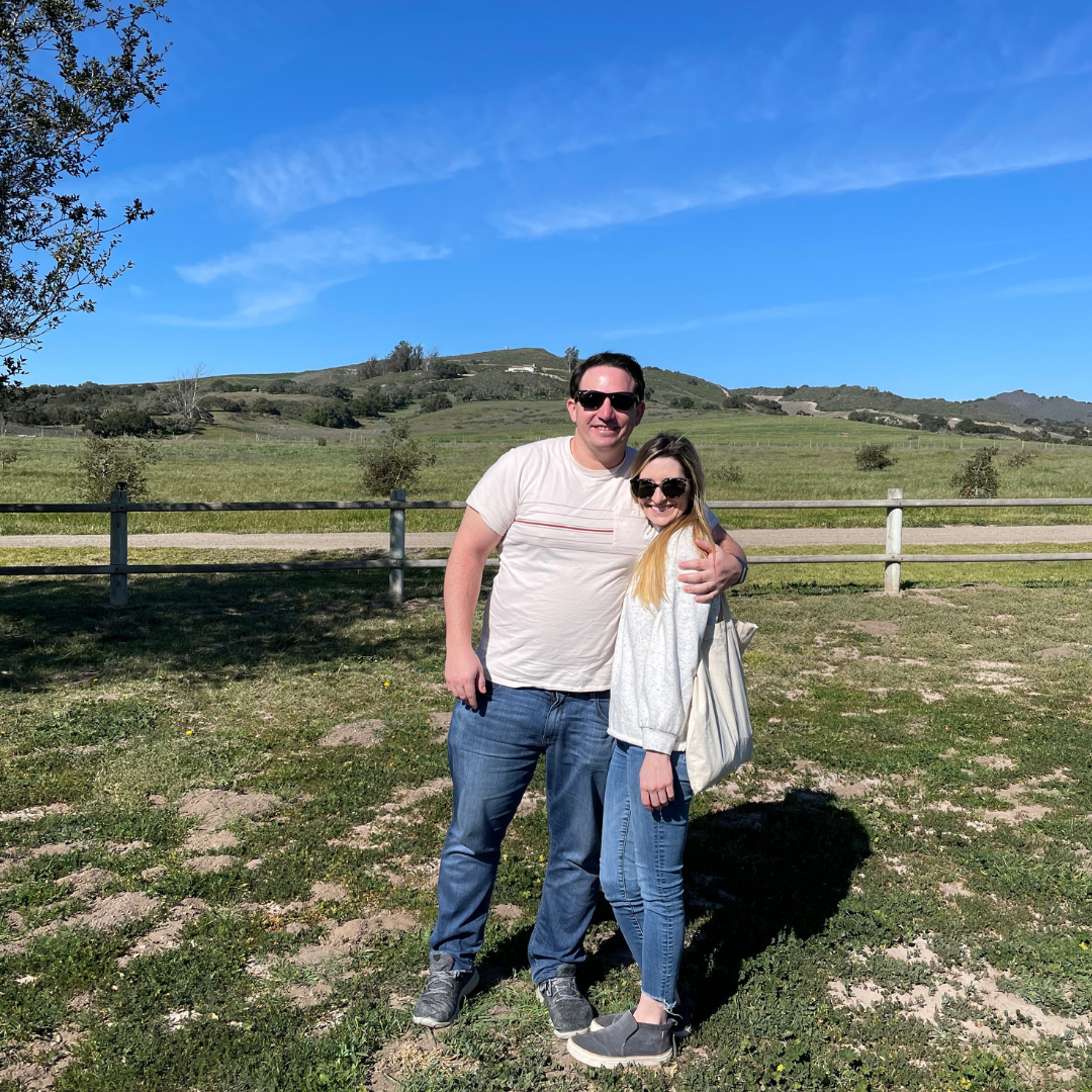 February 2022, Solvang, CA: First (and certainly not last) trip to wine country with the Tanzinis!