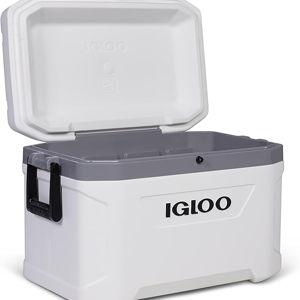 Igloo Coolers Marine Series, Insulated Portable Hard Side Cooler Ice Chest, Great for Fishing, Camping, Boating, & More