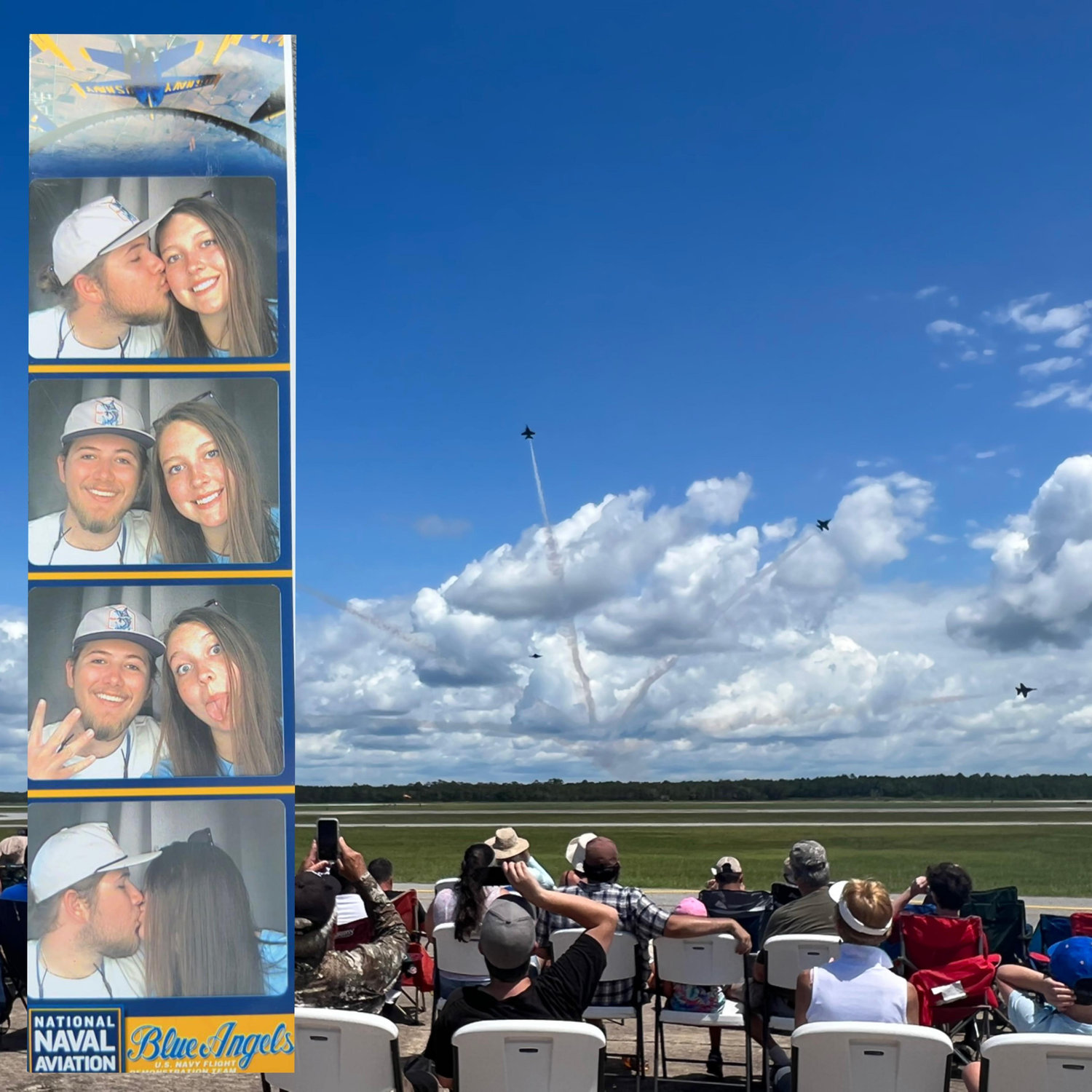 We went to see a Blue Angels show! So much fun this day!