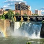 High Falls -- An Urban Waterfall in the Center of Downtown Rochester