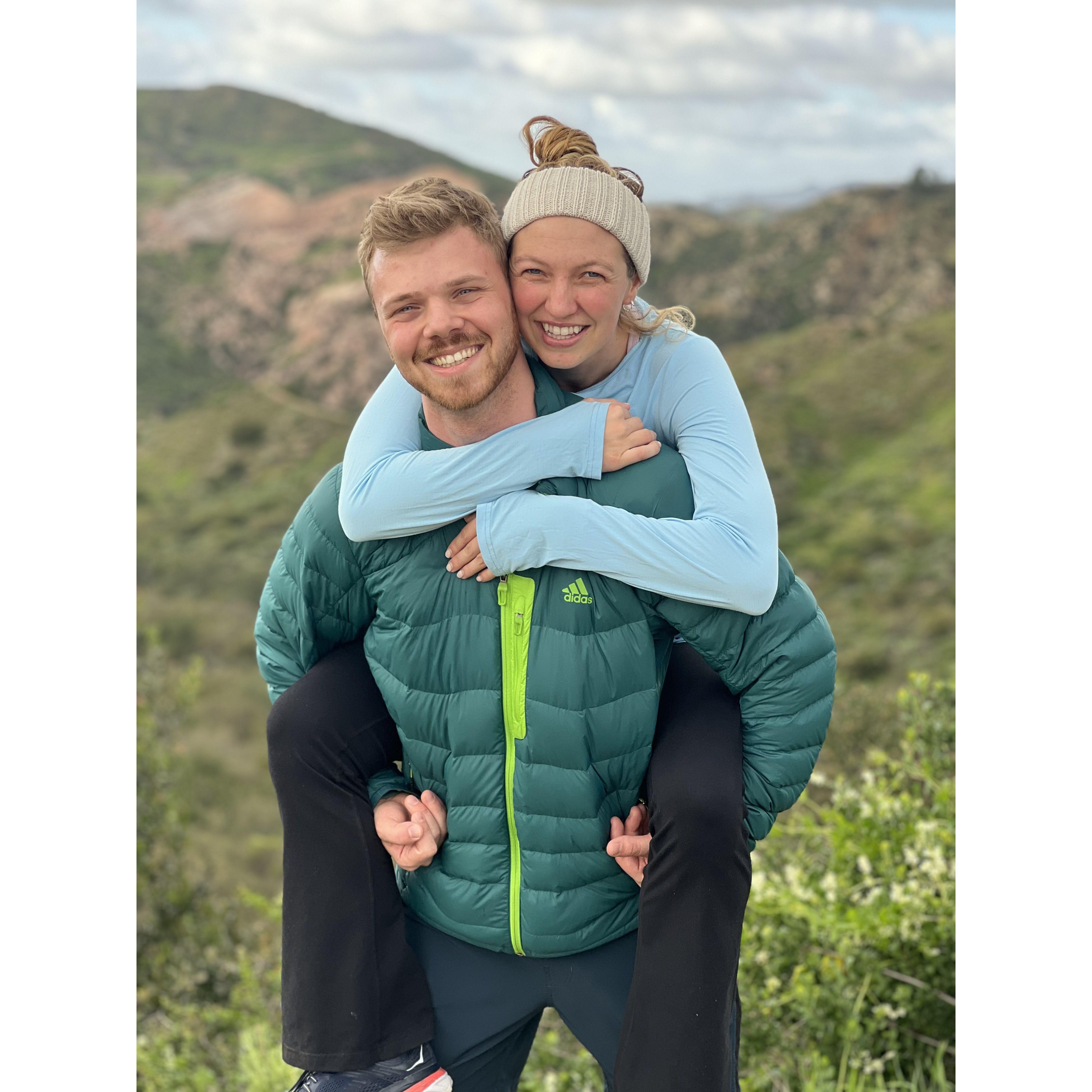 Hiking in Silverado Canyon, CA