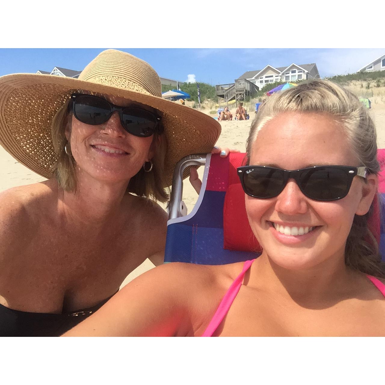 Mother of the Bride and Dani in the Outer Banks