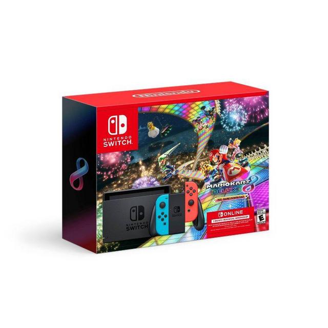 Nintendo - Switch + MarioKart 8 Deluxe Special Edition Bundle