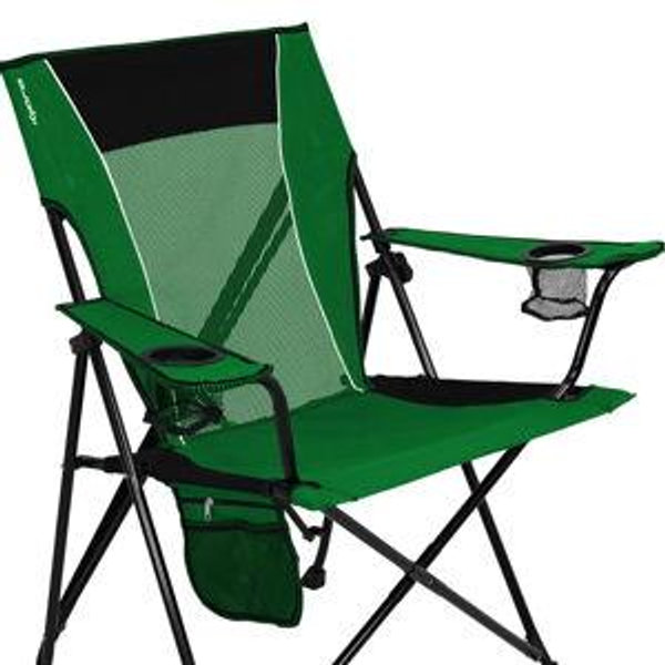 Kijaro Dual Lock Portable Camping Chairs - Enjoy the Outdoors with a Versatile Folding Chair, Sports Chair, Outdoor Chair & Lawn Chair - Dual Lock Feature Locks Position – Jasper Green