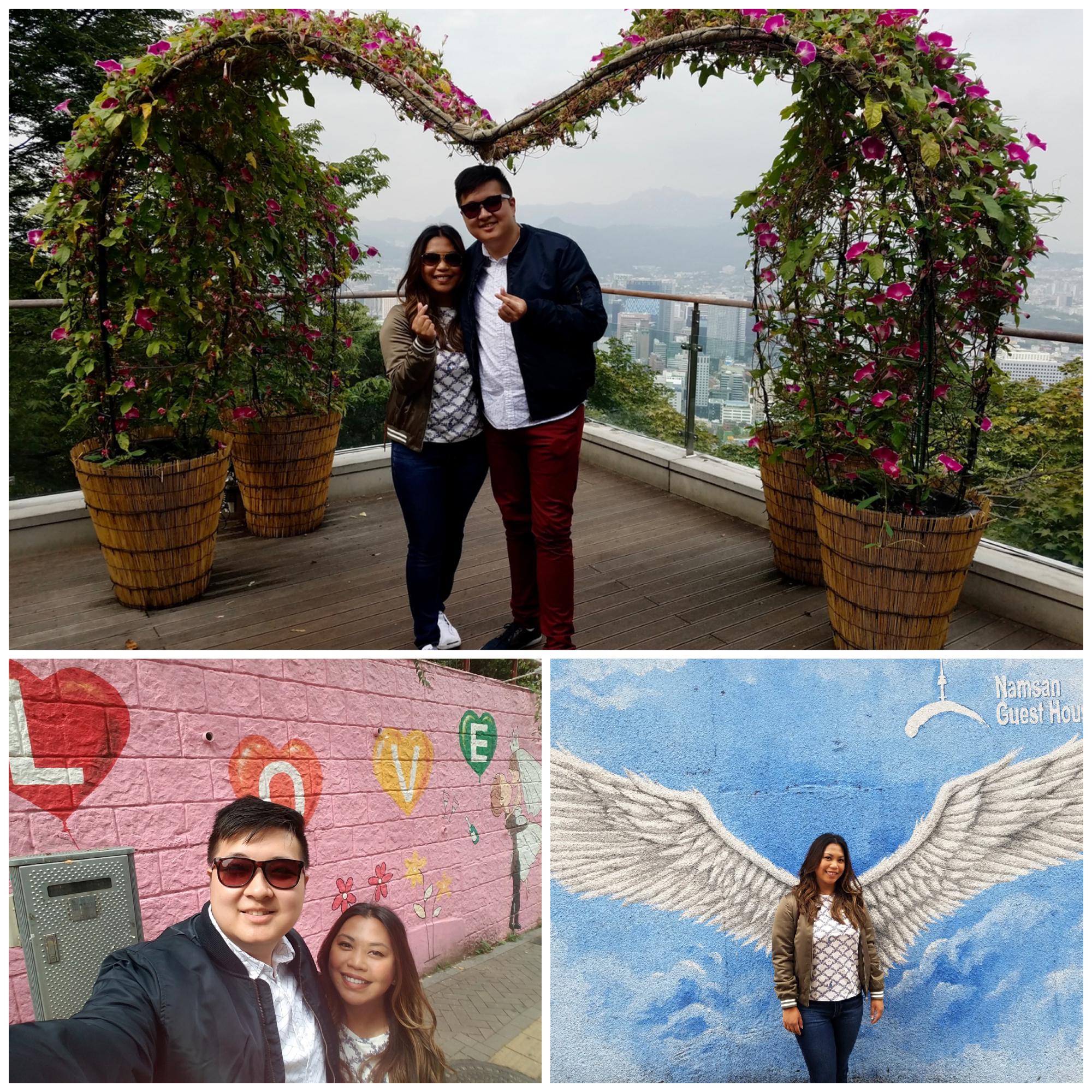 (2016) Murals on the way to N- Seoul Tower/Namsan Tower