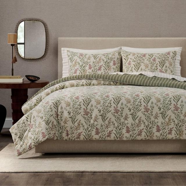 Jeremiah Brent Home Queen Floral Comforter