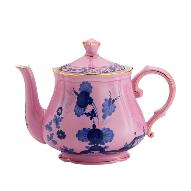 Ginori 1735 Teapot Oriente Italiano Azalea