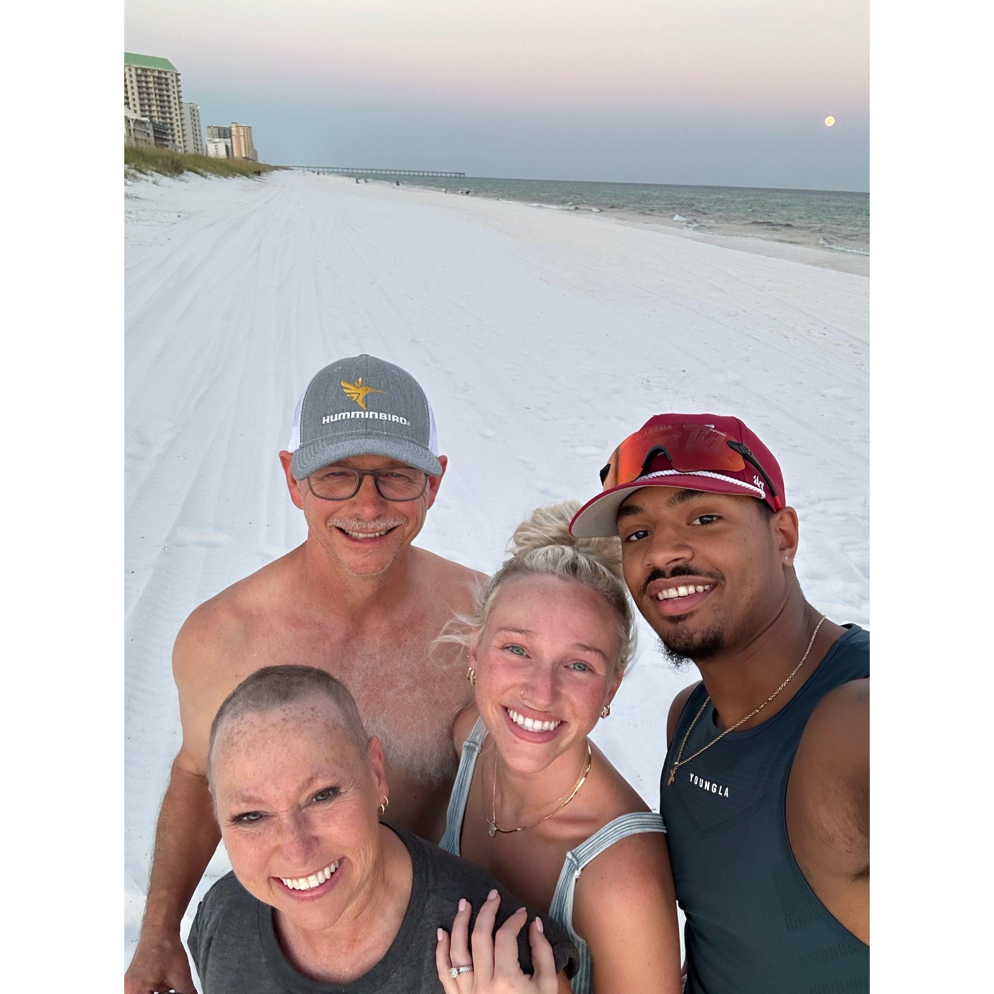 Our first first beach trip with the parents! Definitely one of our most memorable vacations  ever.