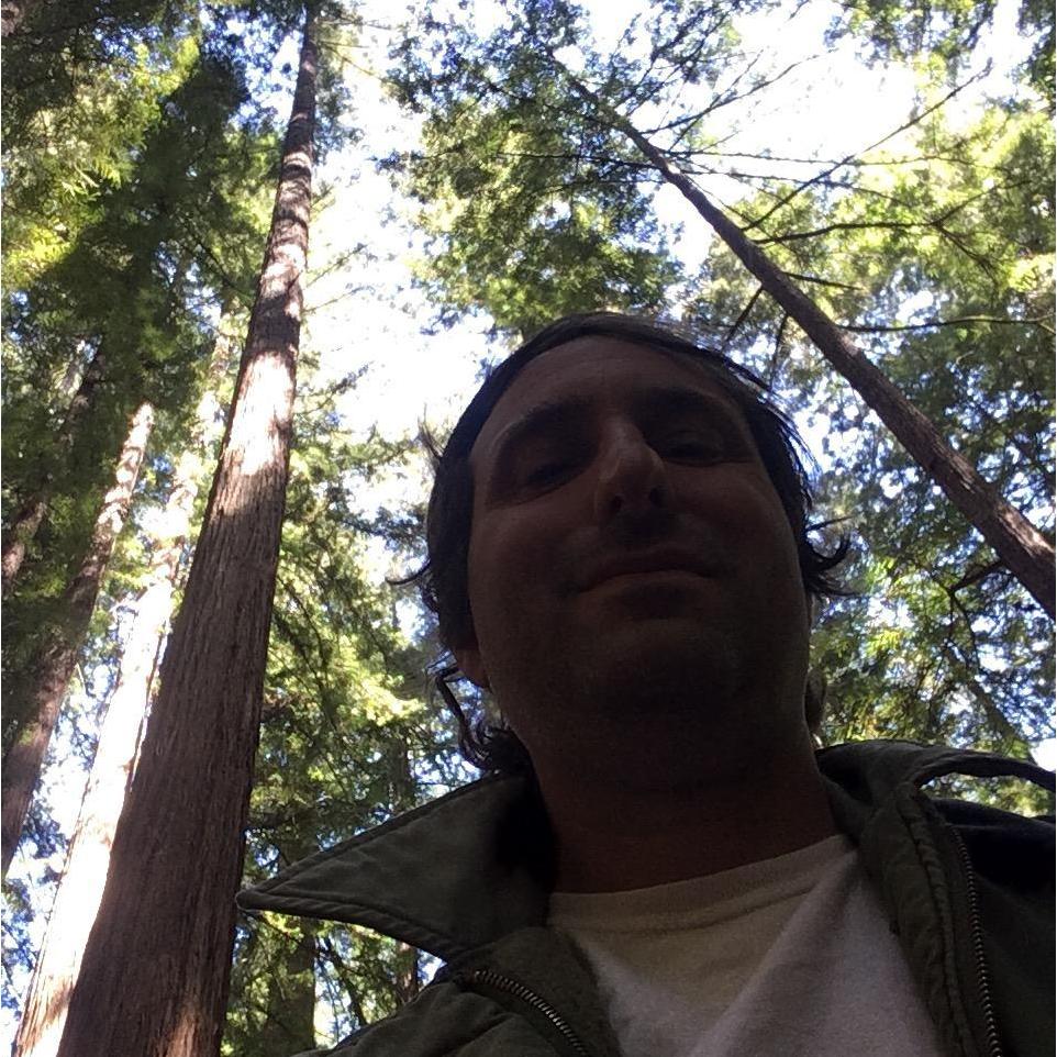 Jamie's 40th birthday in the forest outside Orr Hot Springs.