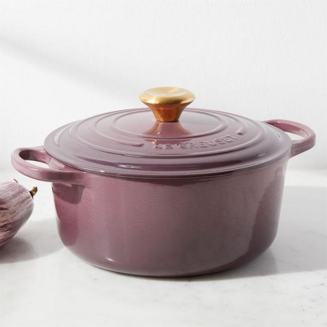 Le Creuset Fig Signature 5.5-Qt. Dutch Oven