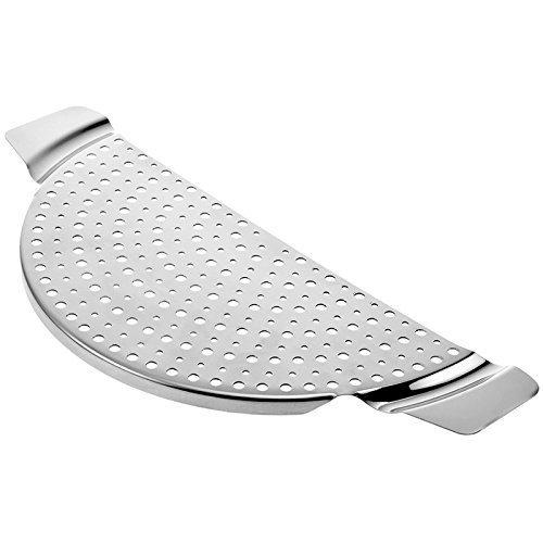 Westmark 16392260 Stainless Steel Pan Pot Strainer with Recessed Hand Grips Suitable for All Sizes Up to 10"