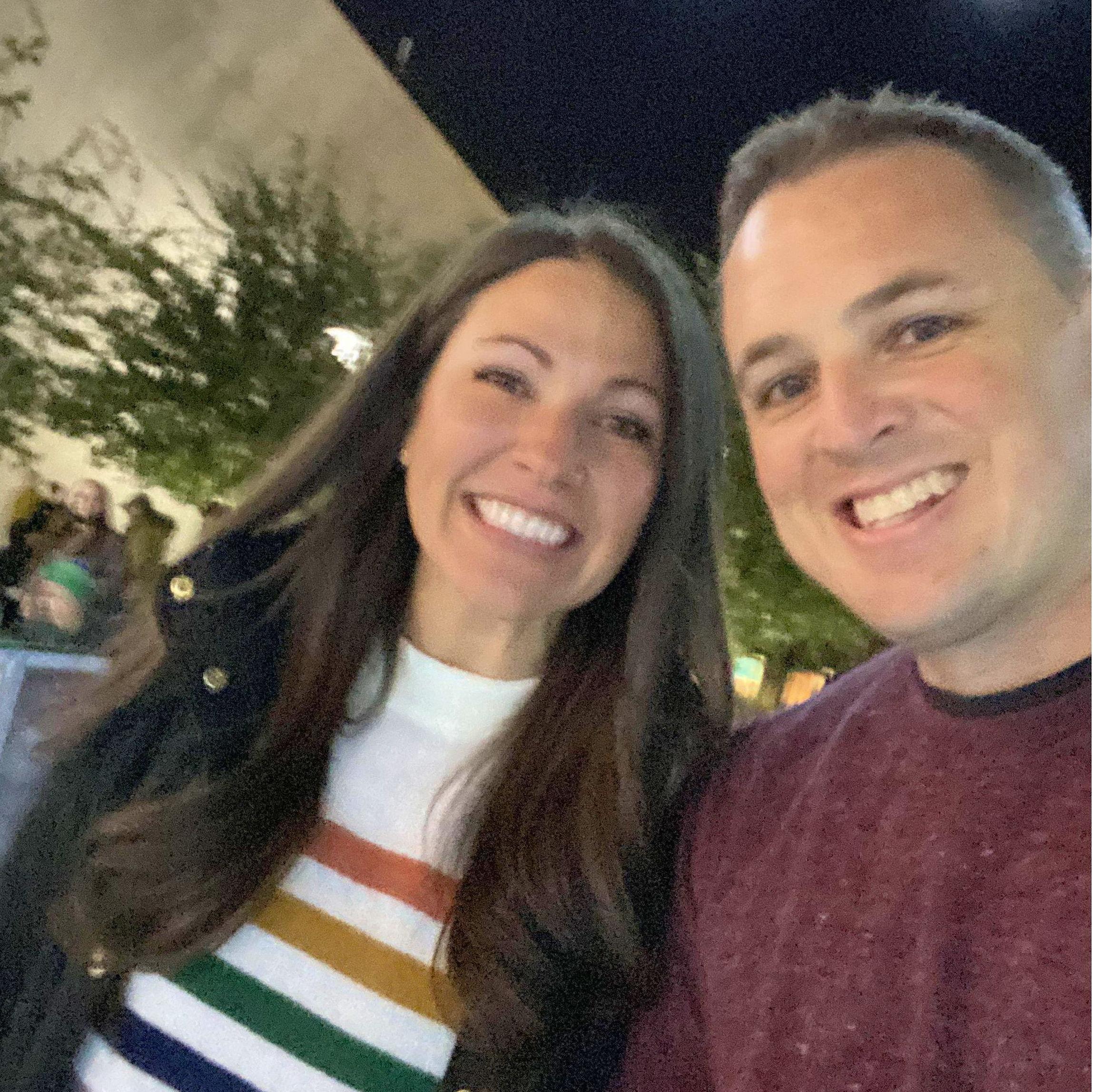 Ice skating in Las Vegas, Thanksgiving 2021 .... right before Emma hit the ice :)