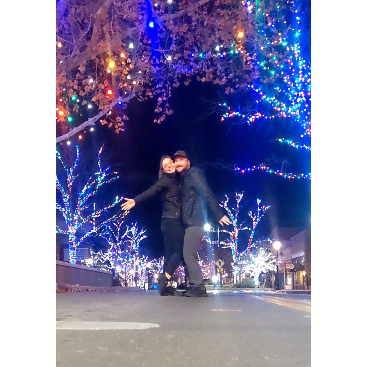 The holiday lights on Main Street in Grand Junction are so beautiful.