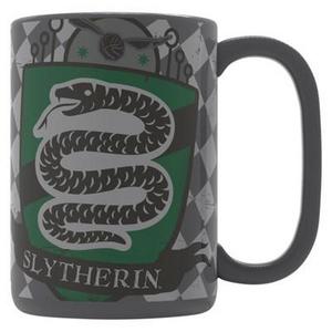 Harry Potter Zak Designs 15oz Ceramic Slytherin Mug Gray/Green