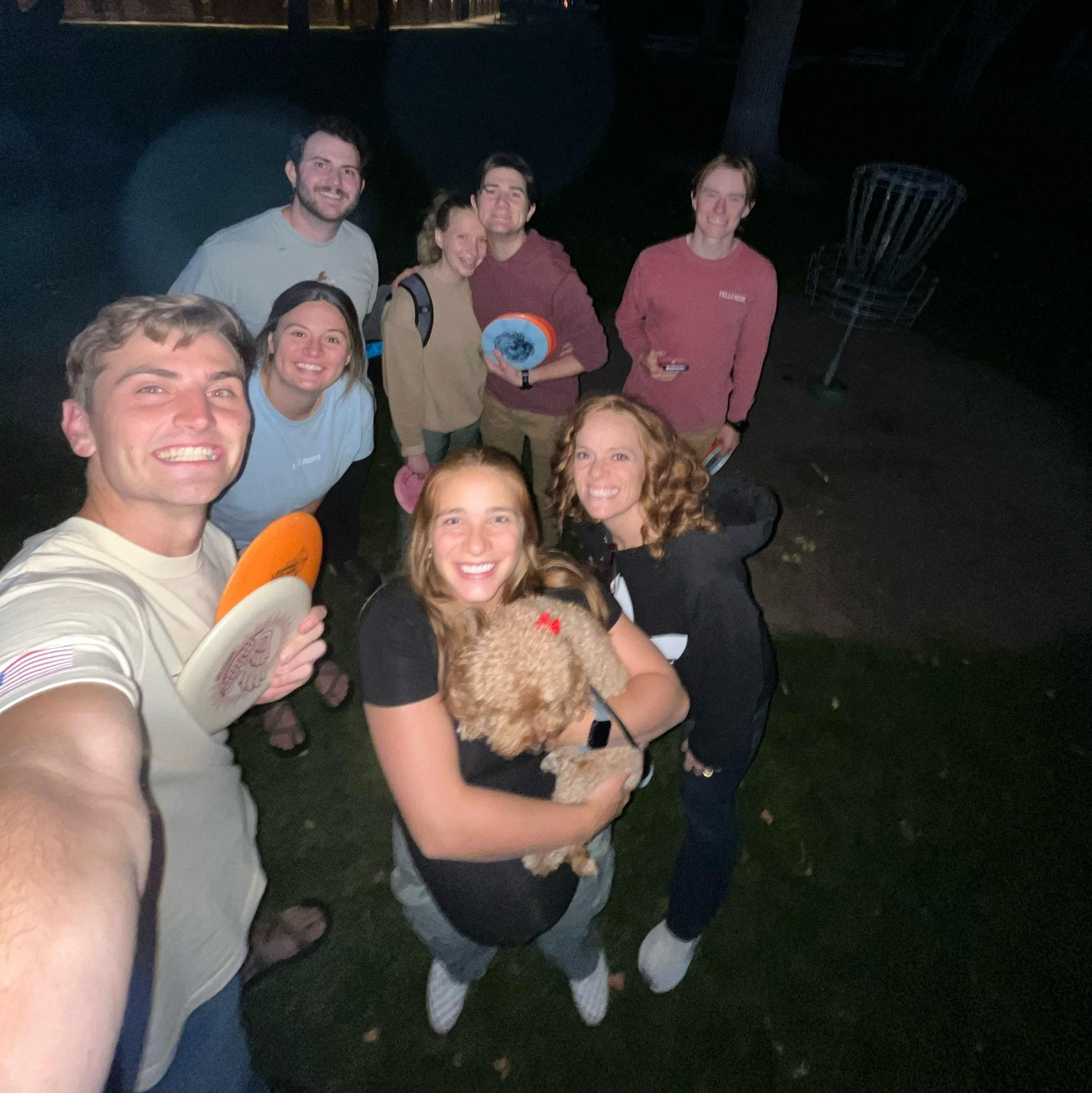 Disc golf with the amigos