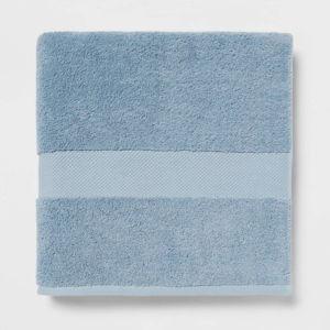 Performance Plus Oversized Bath Towel - Threshold™ (Light Blue)