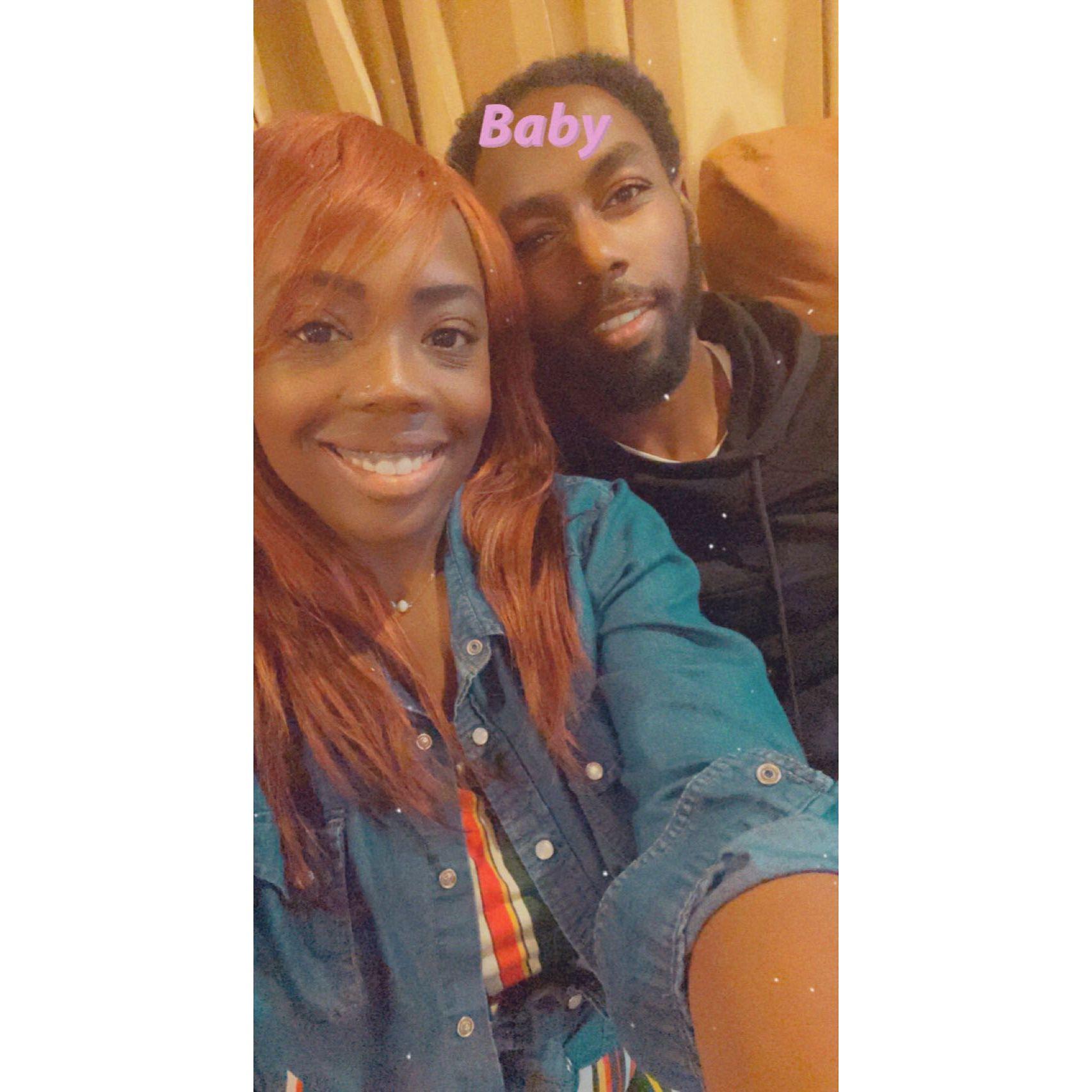 Our first selfie in November 2020 as friends